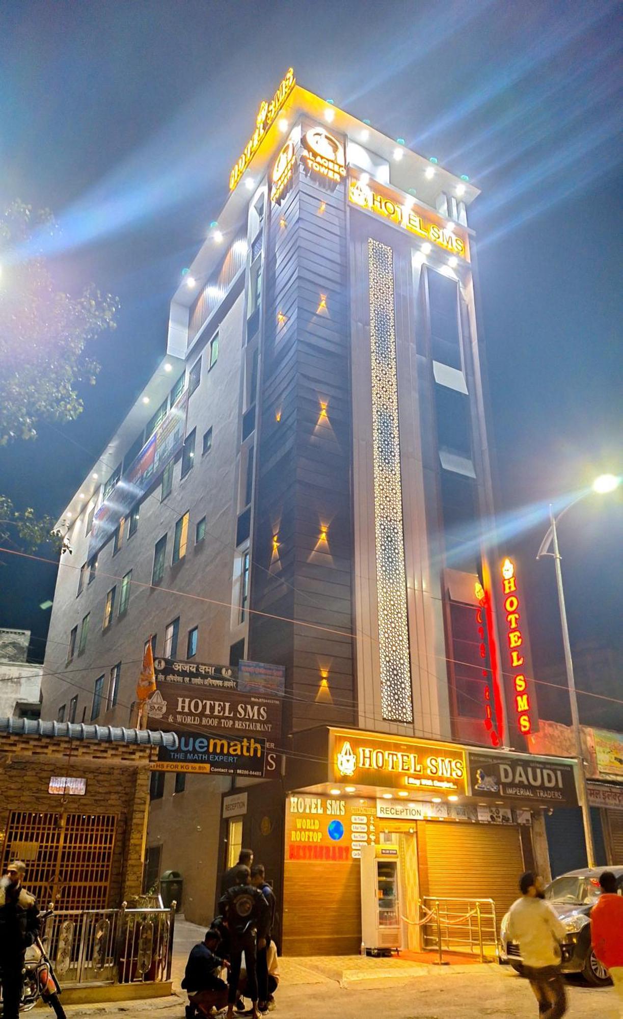 Hotel Sms Ajmer Bagian luar foto